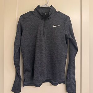 Nike Charcoal Quarter-Zip Pullover